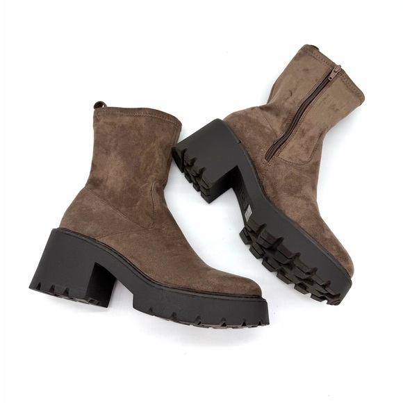 Dolce Vita  Tale Taupe Heeled Boots